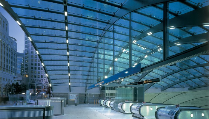 Ingresso stazione di Canary Wharf - Londra - MERO Italiana