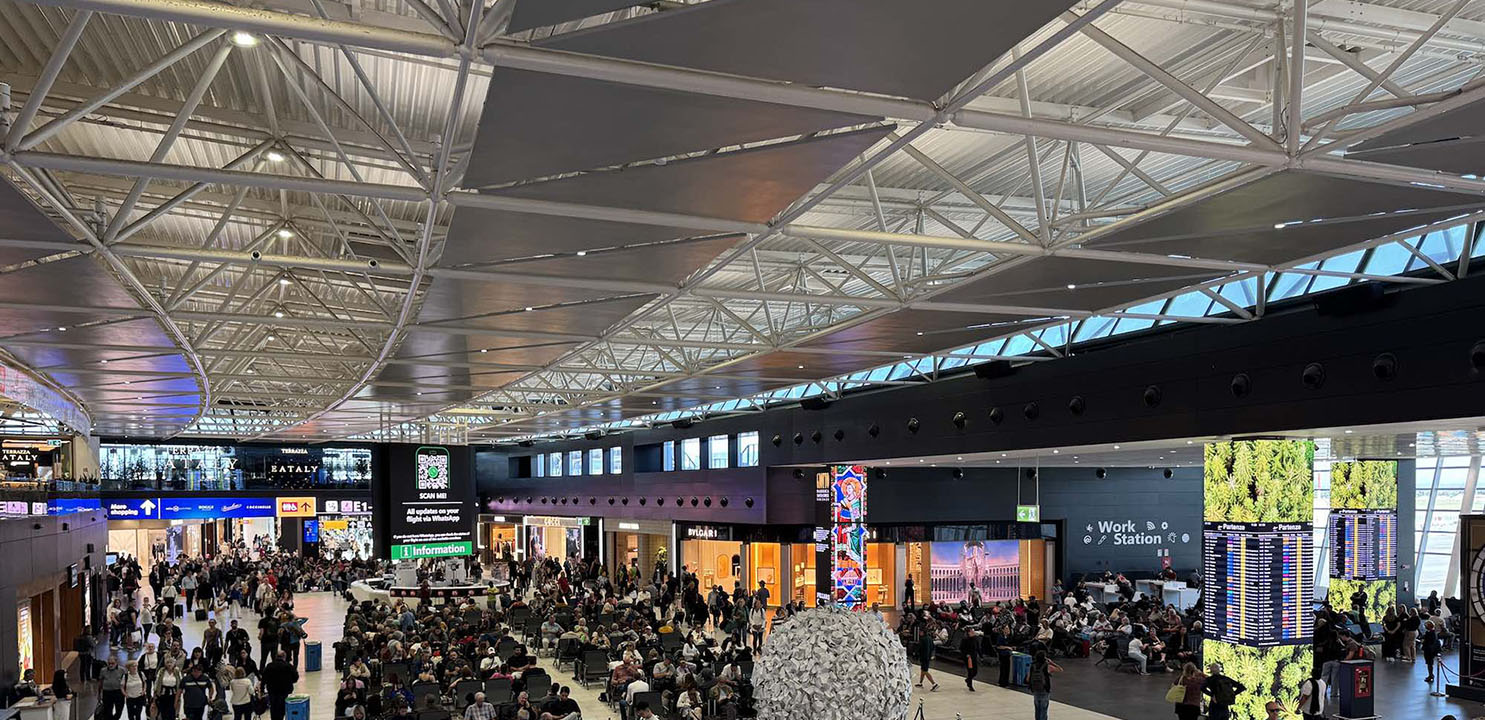 Aeroporto di Fiumicino – Ampliamento Terminal 1 2 - Mero Italiana
